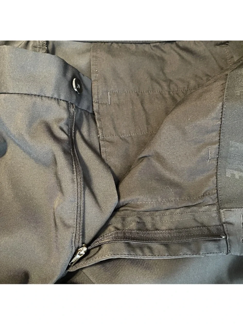 Nike Golf Pants Men 38x30 Black Dri-FIT Standard Fit Stretch Tech - Picture 3 of 7